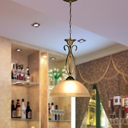 Stolní lampa Severní venkov je moderní a smluvní nápady Skleněná skleněná lampa s kapací hlavou