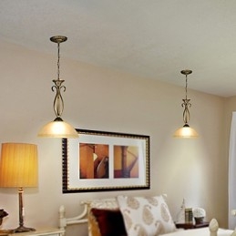 Stolní lampa Severní venkov je moderní a smluvní nápady Skleněná skleněná lampa s kapací hlavou