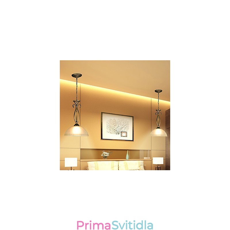 Stolní lampa Severní venkov je moderní a smluvní nápady Skleněná skleněná lampa s kapací hlavou