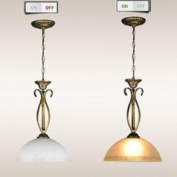 Stolní lampa Severní venkov je moderní a smluvní nápady Skleněná skleněná lampa s kapací hlavou