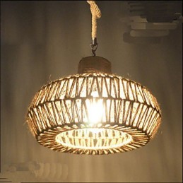 Vintage ručně vyráběná umělecká díla kreativní lustrová lampa.