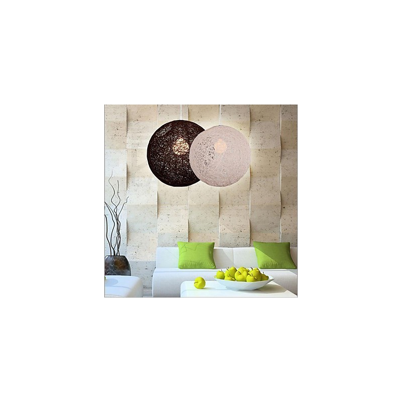 CreativeAmerican Country Creative Cany Art Color Droplight a kulový tvar lampy