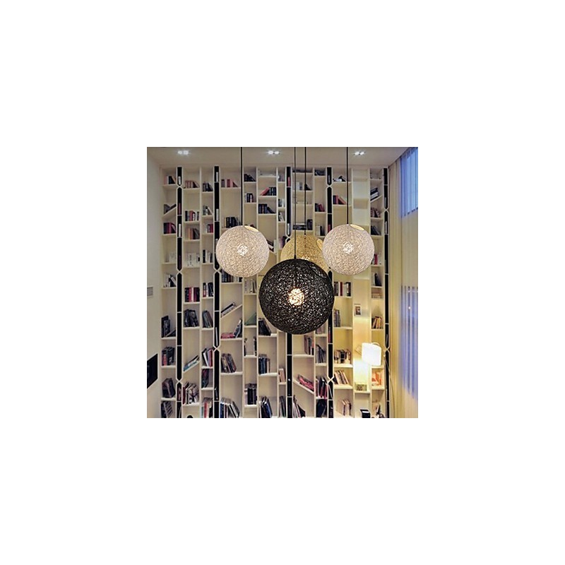 CreativeAmerican Country Creative Cany Art Color Droplight a kulový tvar lampy