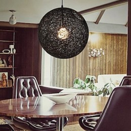 CreativeAmerican Country Creative Cany Art Color Droplight a kulový tvar lampy