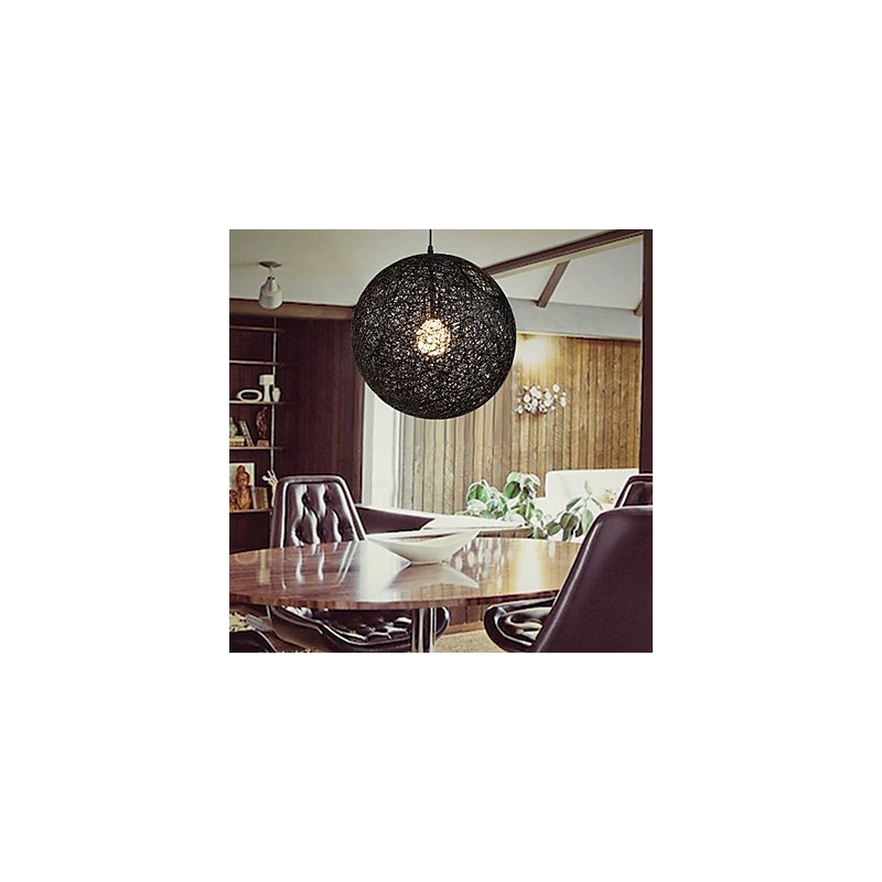 CreativeAmerican Country Creative Cany Art Color Droplight a kulový tvar lampy