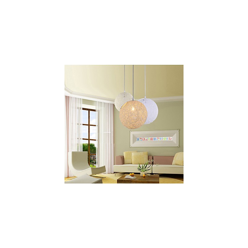 CreativeAmerican Country Creative Cany Art Color Droplight a kulový tvar lampy