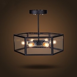 Skleněný lustr Moderní minimalistický Středomořská kavárna Nordic Lamps Lustr