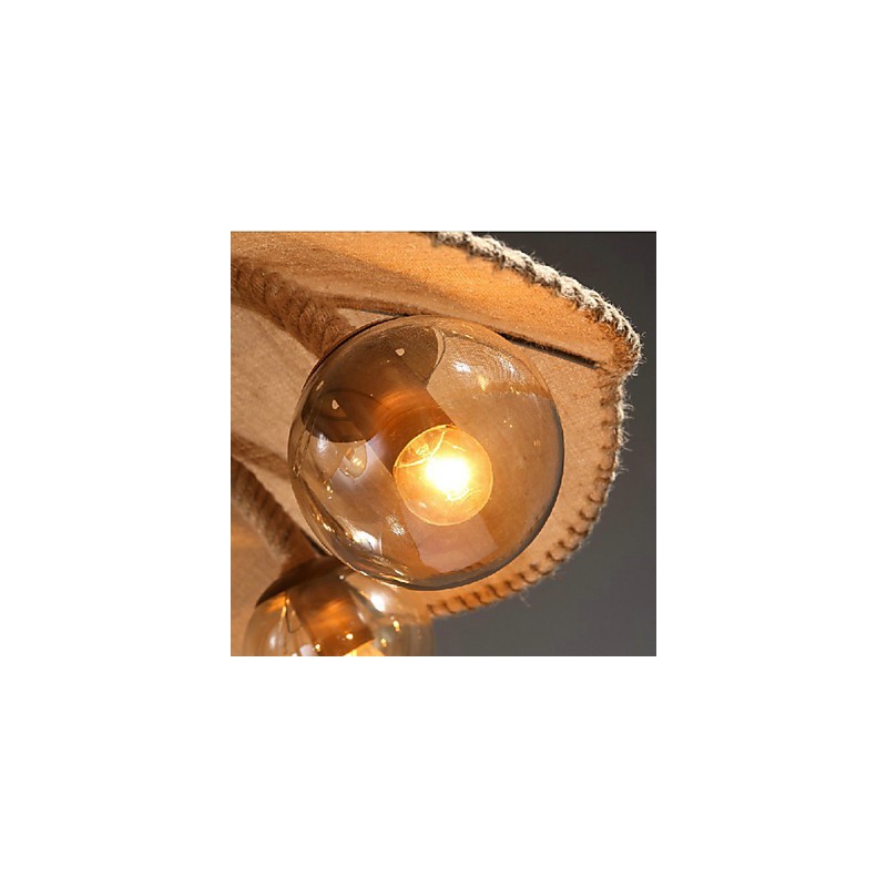 Venkovský obraz Kovový lustr Přívěsek LightBedroom