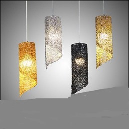 Jednohlavé válcové kulaté dlouhé hliníkové válcové kreativní lampy
