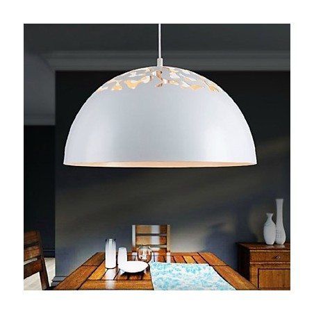 Minimalistický 1 světelný přívěsek ve stylu vintage s vyřezávaným stínidlem Minimalistický 1 světelný přívěsek ve stylu vintage s vyřezávaným stínidlem