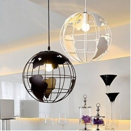 Nordic Modern Simple Earth Jednohlavá závěsná lampa