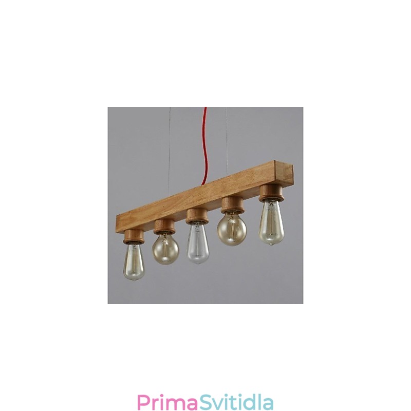 Moderní současná tradiční klasická malba v mini stylu, bambusové závěsné svítidlo