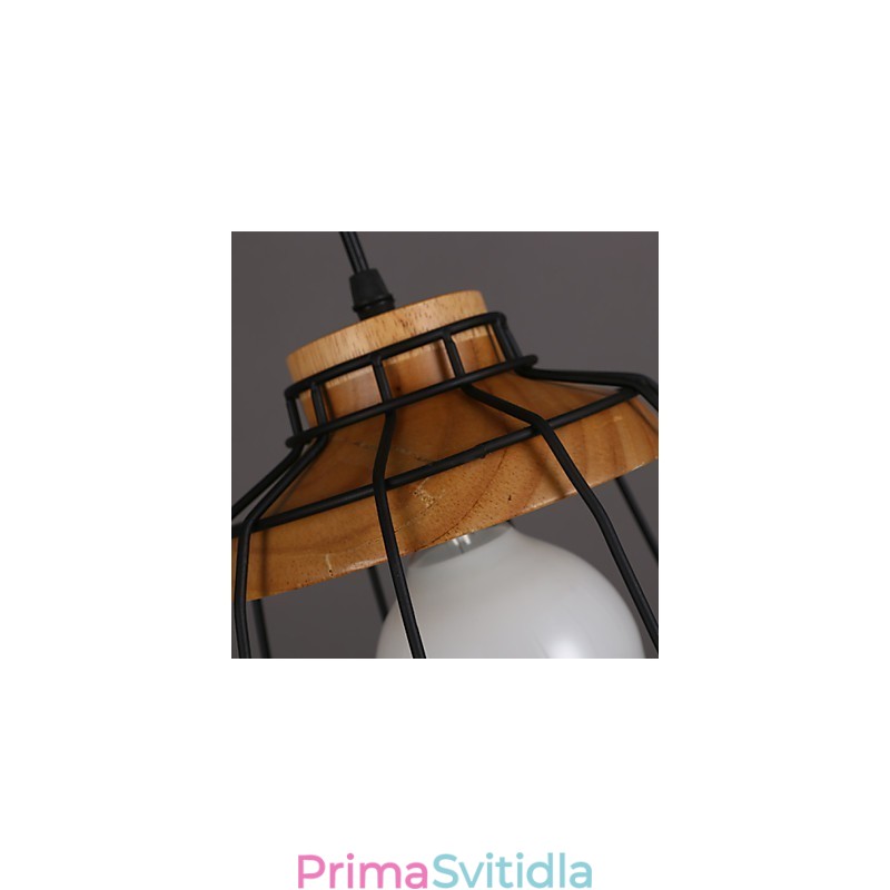 Nordic Creative kovaný železný lustr Cafe Retro Net Droplight