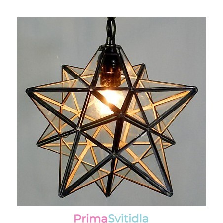 Pentagon Star Light Smluvní a Současná lustrová lampa Pentagon Star Light Smluvní a Současná lustrová lampa