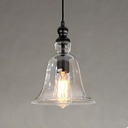 Evropský smluvní loftový skleněný lustr Bell