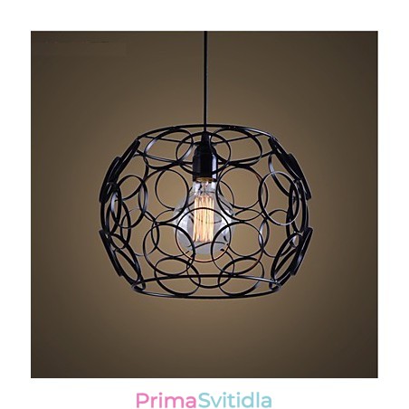 Kreativní smluvní skandinávské kované železné sklo s jednou hlavou kapací lampa Kreativní smluvní skandinávské kované železné sklo s jednou hlavou kapací lampa