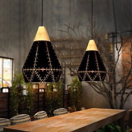 Retro klasická kovová stropní svítidla Jednoduché závěsné svítidlo Cafe závěsné svítidlo