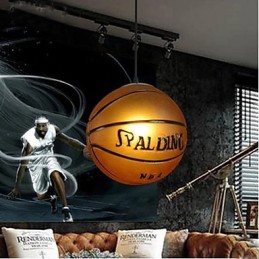 Skleněný přívěsek Cafe Retro Basketbal přívěsek
