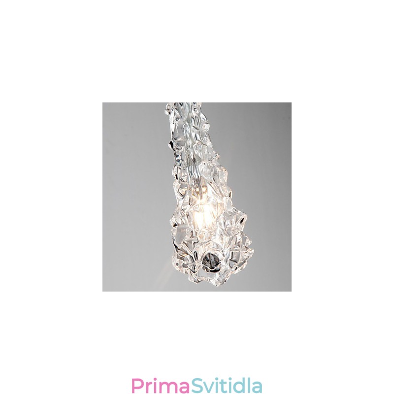 Tradition Classic Transparentní sklo 1 Light Lustr