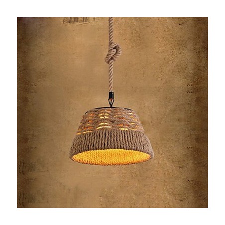 Loft Industrial Wind Creative Nordic Konopné lano Meals Lustrová lampa Loft Industrial Wind Creative Nordic Konopné lano Meals Lustrová lampa