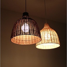 Venkovský styl Cany Art Kreativní ručně vyrobený The Cane tvoří Droplight Lamp