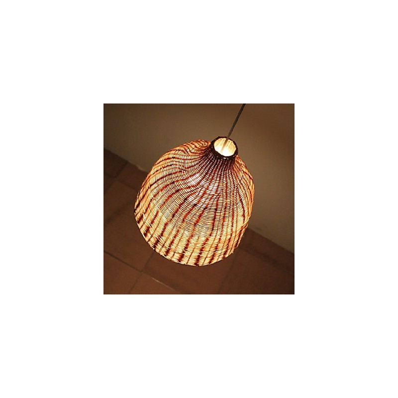 Venkovský styl Cany Art Kreativní ručně vyrobený The Cane tvoří Droplight Lamp