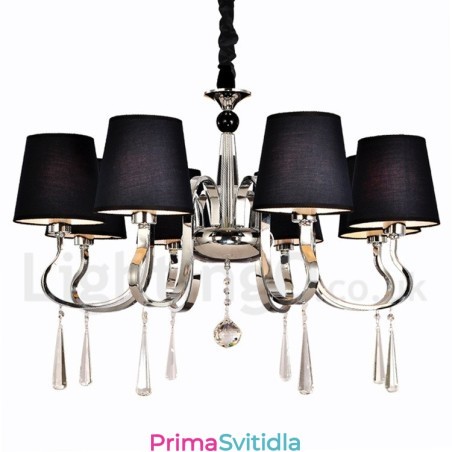 Moderní současný tradiční klasický rustikální lustr Vintage Country Island chromový kovový lustr Moderní současný tradiční klasický rustikální lustr Vintage Country Island chromový kovový lustr