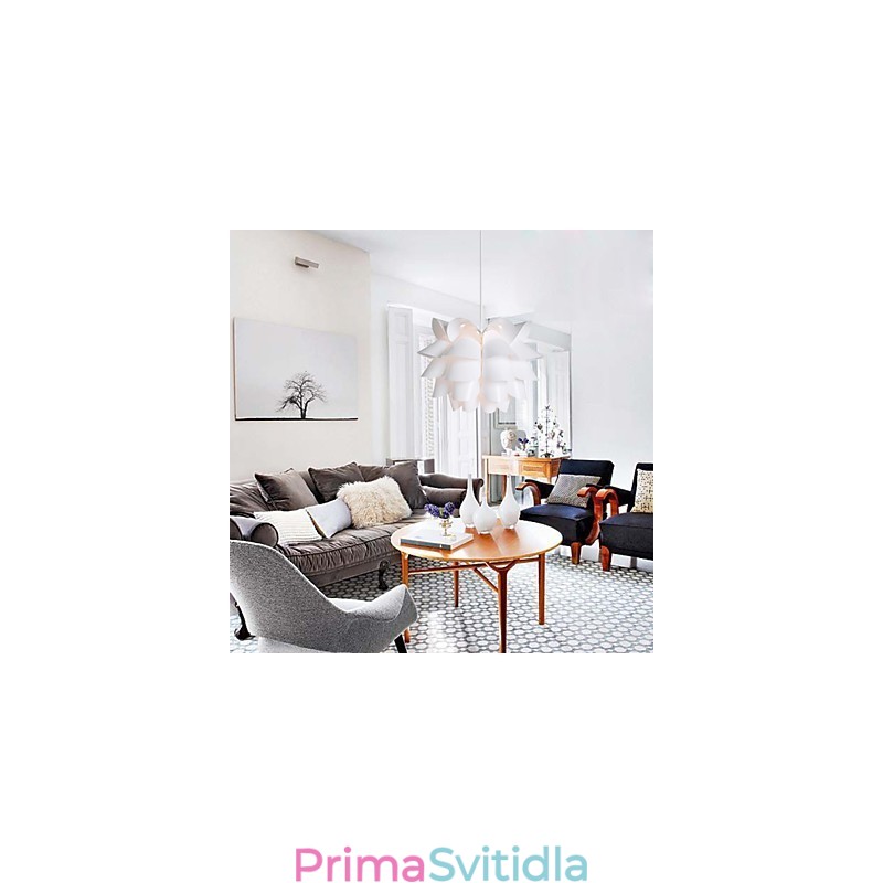 Současná a smluvní lampa Nordic Idea White Lotus Droplight