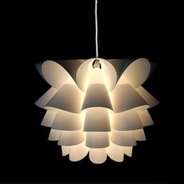 Současná a smluvní lampa Nordic Idea White Lotus Droplight