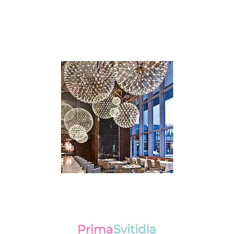 Současný lustr Creative Round Droplight Lamp Light