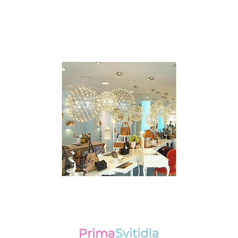 Současný lustr Creative Round Droplight Lamp Light