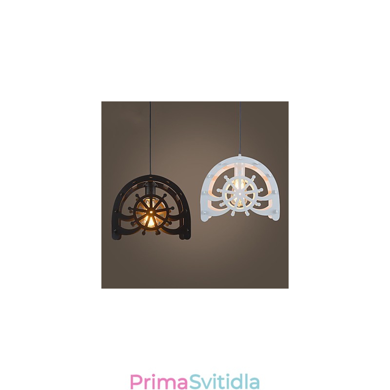 Retro klasická kovová stropní svítidla Jednoduché závěsné svítidlo Cafe závěsné svítidlo