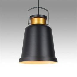 Závěsná retro závěsná lampa Cafe Light Metal