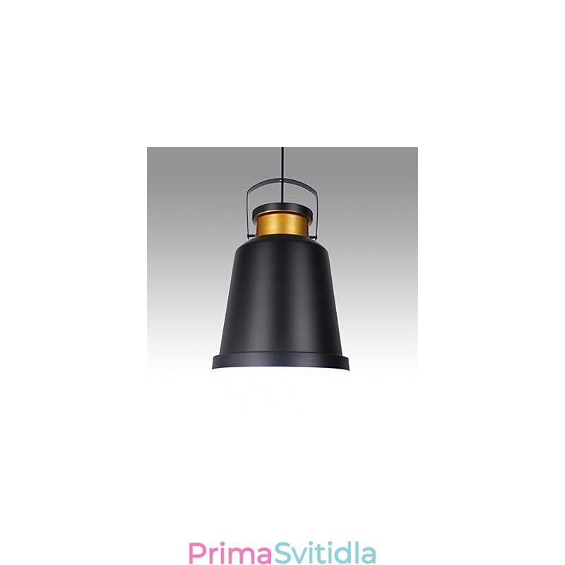 Závěsná retro závěsná lampa Cafe Light Metal