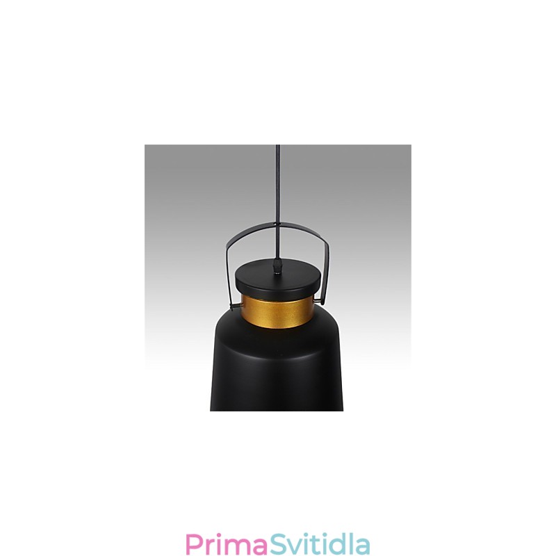 Závěsná retro závěsná lampa Cafe Light Metal