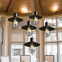 Lustrová lampa s jednou hlavou Birdcage