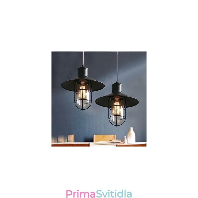 Lustrová lampa s jednou hlavou Birdcage