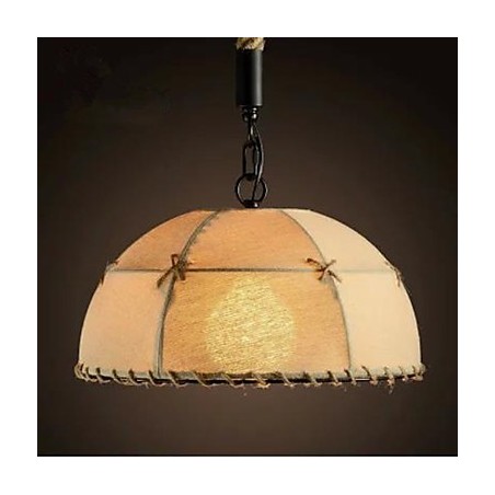 Stručný Vogue Lights Půlkruhový lustr z konopného lana Stručný Vogue Lights Půlkruhový lustr z konopného lana