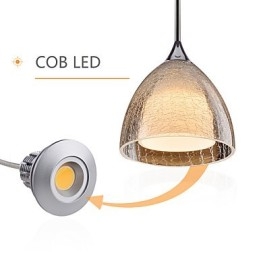 3 Světlý Dvouvrstvý přívěsek Island Light Crack Glass Leštěný chrom