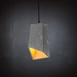 Současná a smluvní retro Cementová závěsná lampa