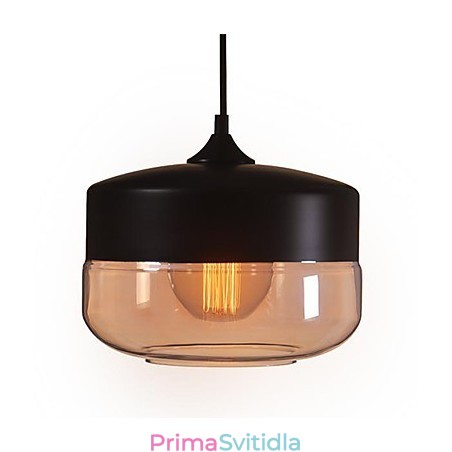 WestMenLights Vintage Modern Lakovaná skleněná stropní lampa Závěsná svítivá černá o průměru 250 mm WestMenLights Vintage Modern Lakovaná skleněná stropní lampa Závěsná svítivá černá o průměru 250 mm
