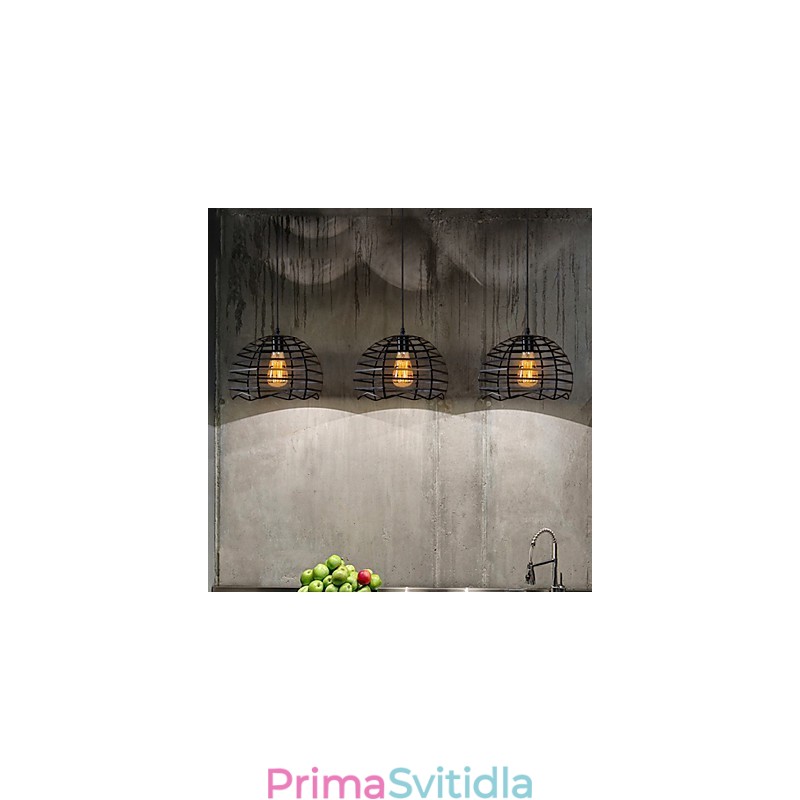 Retro klasická kovová stropní svítidla Jednoduché závěsné svítidlo Cafe závěsné svítidlo