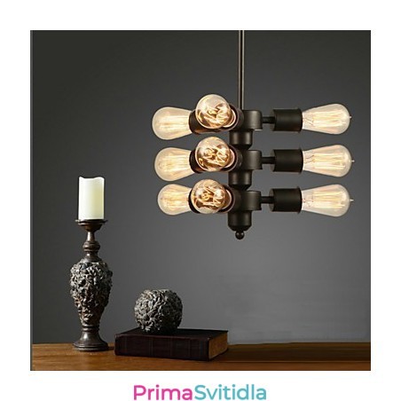 Edison Retro světelný lustr Edison Retro světelný lustr
