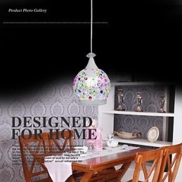 Stylové závěsné světelné křišťálové smluvní moderní lampy