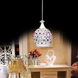 Stylové závěsné světelné křišťálové smluvní moderní lampy