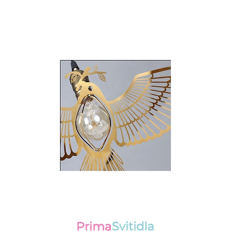 Retro Paper cut Art Bird Plating