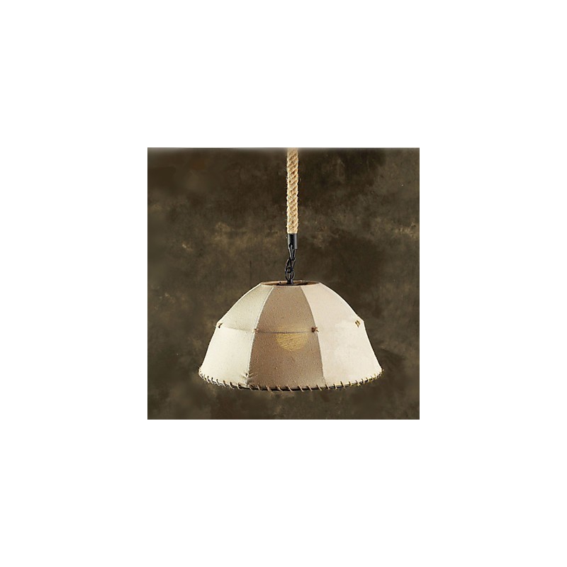 Smluvní severské vintage prádlo Konopné lano American Country Droplight Lamp