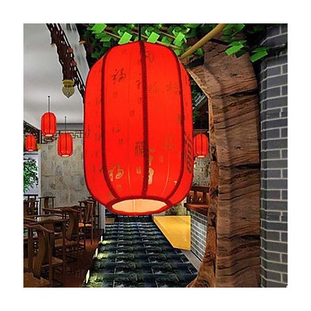 Archaize ovčí kůže červené lucerny Veranda Droplight Lamp Light Archaize ovčí kůže červené lucerny Veranda Droplight Lamp Light