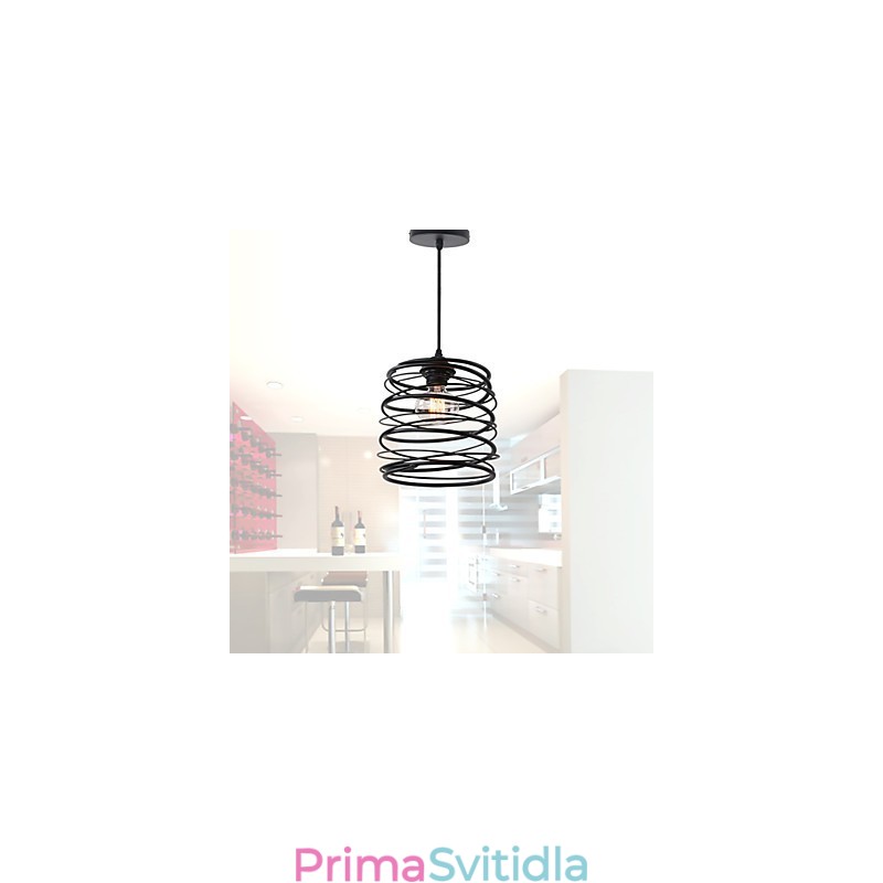Rustikální Lodge Retro Venkovský Mini styl Malba Kovový přívěsek Light Garáž