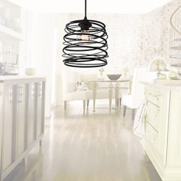 Rustikální Lodge Retro Venkovský Mini styl Malba Kovový přívěsek Light Garáž
